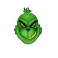 New Christmas Mask Set Halloween COSPLAY Party Props Thief Red Hat Green Mask Green Gloves. 