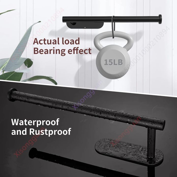 1/2PCS%20Kitchen%20Paper%20Towel%20Holder%20Toilet%20Paper%20Holder%20Adhesive%20Tissue%20Rack%20Napkin%20Dispenser%20Cabinet%20Storage%20Bathroom%20Accessories%20-%20Image%203