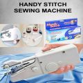 New Premium Mini Portable Handheld Sewing Machine – Battery Operated Handy Silai Machine for Quick Stitching, Fabric Repair & DIY Clothes – Lightweight Electric Stitch Tool for Home, Travel, Kids, Beginners, Tailoring, Needlework, Craft, Alteration, Kurta. 