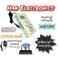 myanmarnet tvie & all wifi ups 24000mah. 