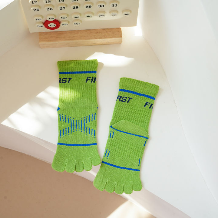 1%20pair%20of%20four%20season%20children's%20new%20five%20finger%20socks,%20breathable%20and%20sweat%20absorbent%20elastic%20cotton%20mid%20tube%20socks%20with%20cute%20d%20-%20Image%207