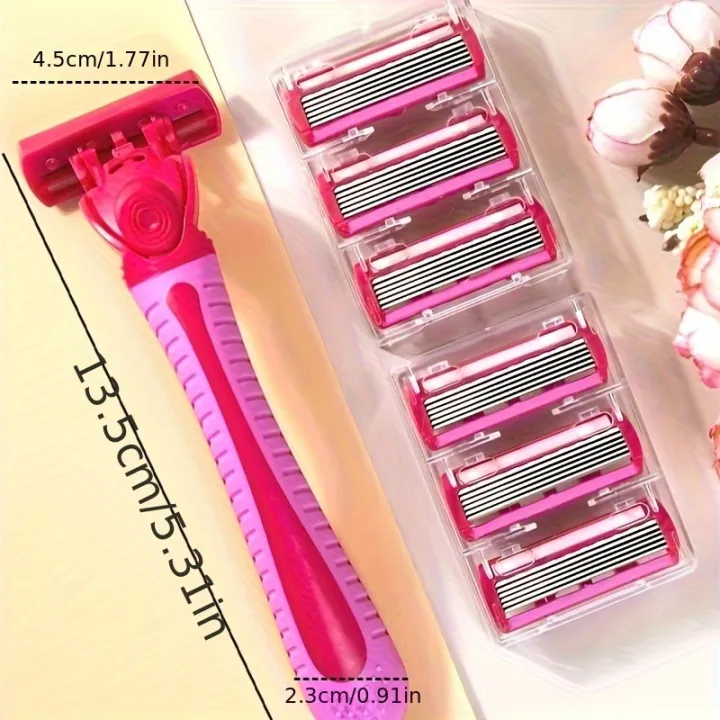 Razor%20for%20women%206-Layer%20blade%20leg%20hair%20underarm%20shaving%20knife%206-layer%20blades%20razor%20cross-border%20spot%20manual%20razor%20Leg%20shaver%20-%20Image%204