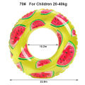 1 Pcs Watermelon Swim Tube Inflatable Pool Float Pool  Accessory Swim Float Ring Summer Water Toys. 