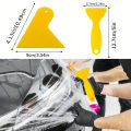 11/14Pcs Car Film Wrap Kit Vinyl Scraper Window Tint Tool Vehicle Glass Protective Film Squeegee for Car Sticker Accessories.