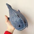 Shark Pencil Case,Shark mouth zipper Pencil Pouch Cute Shark Pencil,Special Idea canva Animal Stationery Pouch for Office Supply.