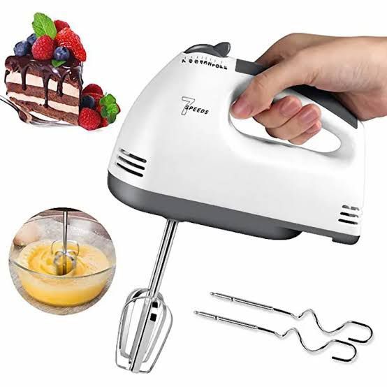Electric Hand Mixer Cake Egg Beater, Cream Blender Whisker Machine, Hand Beater, Baking Tool_Scarlett Beater Whipping Cream Mixer Machine Mixer dough Maker
