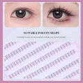 BQI 10 Rows Glue-Free Natural False Eyelashes Convenient Makeup Tool, Soft & Comfortable Wearing Lower Eyelashes. 