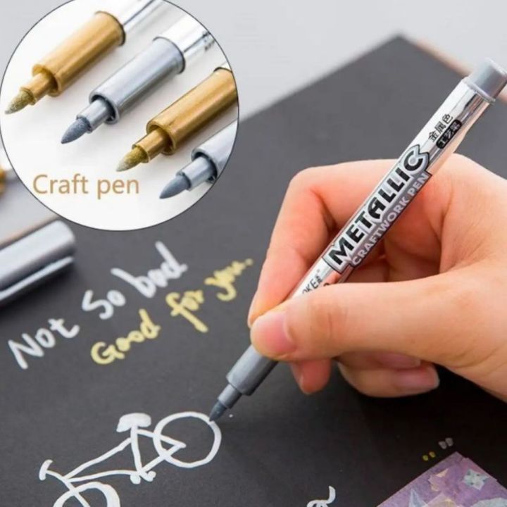 Metallic%20Paint%20Markers%20(%20Golden%20&%20Silver)%20in%201sPc%20&%202Psc%20-%20Image%206