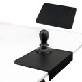 Anti-skid Coffee Tamper Mat Food Grade Silicone Pad Espresso Coffee Tamping Corner Black Thicken Mat. 