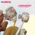 Kitty Toothbrush Head Protective Cover Household Dust-Proof Electric Toothbrush Storage Clip High-Looking Travel Portable and Cute. 