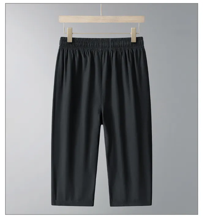 Men's%20Ice%20Silk%20Seven-Quarter%20Pants%202025%20Summer%20Thin%20Riding%20Breeches%20Loose-Fit%20Quick-Drying%20Casual%20Solid%20Sports%20Mid-Waist%20Shorts%20-%20Image%206