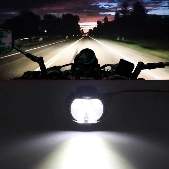 2pcs%20Motorcycle%20Led%20Headlight%2012V%20High%20Bright%20Led%20Lights%20Lamp%20for%20Motorbike%20Moto%20External%20Front%20Led%20Focus%20Auxiliary%20Spotlights%20-%20Image%202