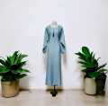 PREMIUM QUALITY KOREAN NIDA STUFF ABAYA (CHEST 24 AND LENGTH 54). 