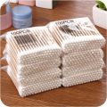 500Pcs/1000pcs Double Headed Cotton Swabs Wooden Makeup Cotton Stick Daily Used Cotton Ball Disposable Tampon Pick One's Ears. 