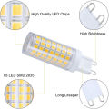 Brightest G9 LED Lamp AC220V 5W 7W 9W 12W Ceramic SMD2835 LED Bulb Warm/Cool White Spotlight replace Halogen light. 