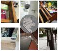 2 PCS Stainless Steel L Corner Brackets Heavy Duty Corner  90 Degree Joint Angle L Shape size 2 inch Bracket for Wood Cabinets Furniture. 