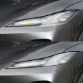 For Changan Deepal SL03 S05 S07 Smoke Black Car Headlight Protective Film TPU PPF Pre Cut Anti-Scratch Headlight Vinyl Wrap Film.