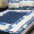 Embriodered Bedsheet Set King Size Patchwork Embriodered Bedsheet Double Bed Export Quality. 