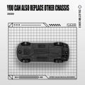 CCA MSZ 1:64 BMW Z4 M40i/M4/M850i/GT3 Transparent dust cover classic static car alloy die-casting car model collection gift toy. 