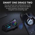 Y10 Motorcycle Helmet Headset Wireless Bluetooth 5.3 Headphone Voice Control Earphone Handsfree Call MP3 Player Speaker Kit. 