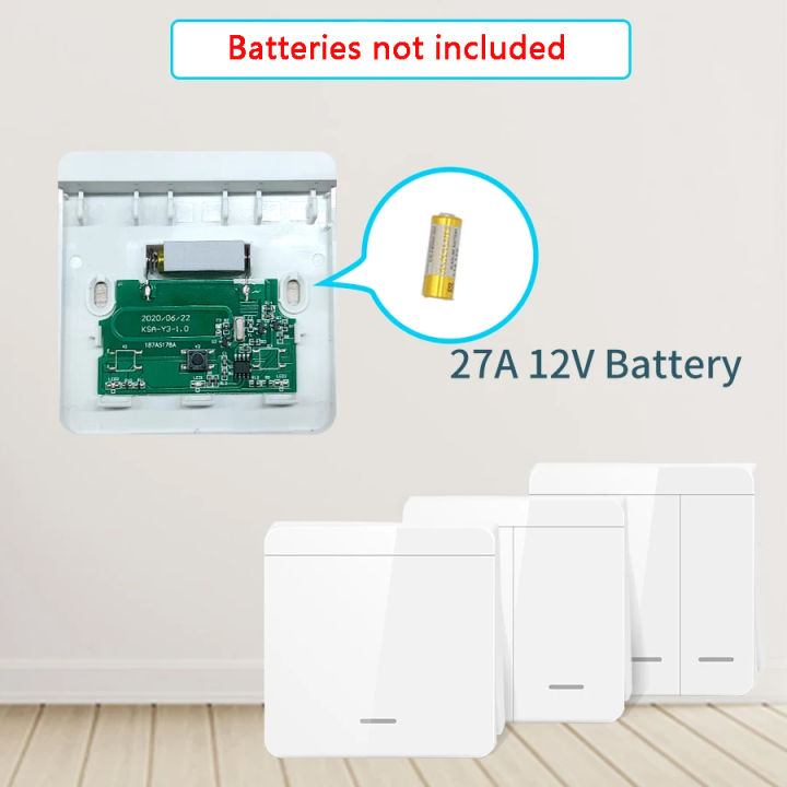 RF433MHz%20Mini%20Smart%20Wireless%20Remote%20Control%20Light%20Switch%201/2/3%20Gang%2086%20Wall%20Transmitter%20Switch%20Button%20Wall%20Panel%20Switch%20-%20Image%202