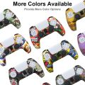 Silicone Protective Cover sleeve For PS5 Controller Accessories Rubber Case For PS5 Slim Gamepad Joysticks Thumb Grips Caps. 