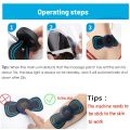 EMS Mini Neck Electric Massager Set Comes with Cervical patch. 