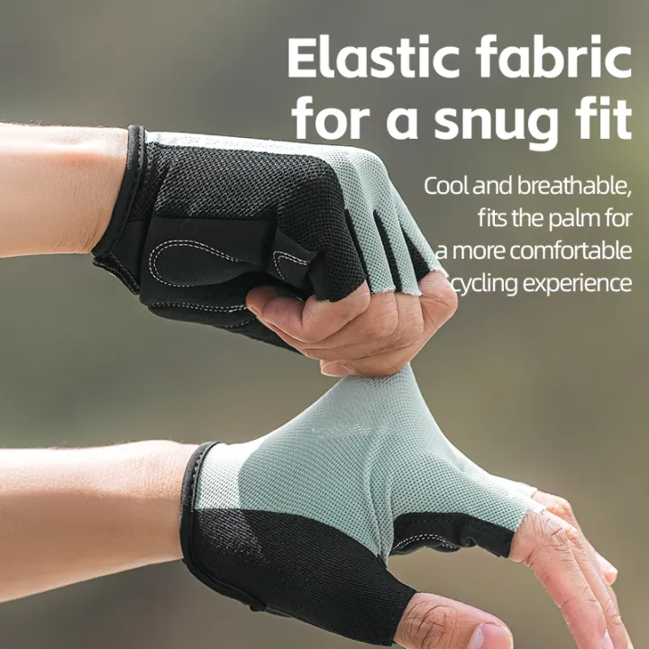 ROCKBROS%20Bike%20Gloves%20Half%20Finger%20Summer%20Breathable%20Anti-slip%20SBR%20Pad%20Shockproof%20MTB%20Road%20Bicycle%20Gloves%20Cycling%20Shorts%20Gloves%20-%20Image%204