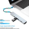 8in1 USB C HUB Type C Splitter 4K Thunderbolt 3 Docking Station Laptop Adapter For Macbook Air M1 iPad Pro RJ45 HDMI Computer. 
