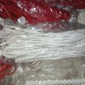 High quality metal whistle with white Dori cord. 
