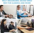 Gliding Wrist Rest, Ergonomic Wrist Rest for Mouse Gliding Palm Rest for Right  Relieve Hand Fatigue for Office Work Gaming. 
