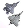 1 Piece DIY Puzzle Building Blocks  Model Assemble Collection Toys F14 F35 B2 Fighter AH64 Helicopter Model Ornament Toy. 
