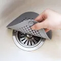 Shower Drain Plug Hair Catcher Stopper Kitchen Sink Strainer Sewer Silicone Bathroom Floor Bathtub Water Filter Home Accessories. 