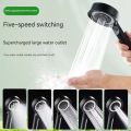 5 Modes Shower Head High Pressure Showerhead Portable Filter Rainfall Faucet Tap Bathroom Bath Home Innovative Accessories. 