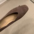 36-42 Over size coffee pointed toe flats ballet shoes women european slip on single loafers brand velvet ballerina zapatos.
