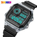 SKMEI Japan Digital Movement Countdown Sport Watches Mens Multifunction 5Bar Waterproof Chrono Wristwatch Clock reloj hombre. 