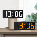 Digital Alarm Clock Voice Control Teperature Snooze Night Mode Desktop Table Clock 12/24H Anti-disturb Funtion LED Clocks Watch. 