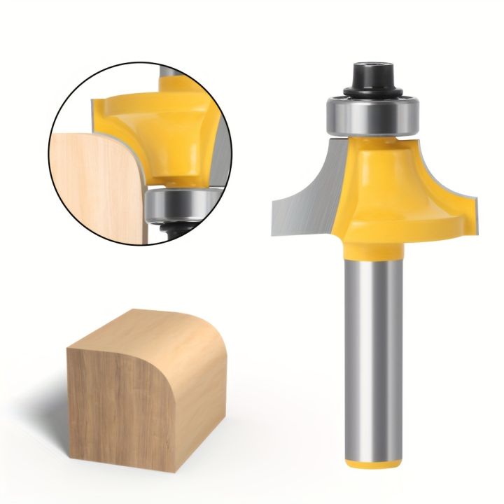 1 Pc,8mm Shank Round Corner Bit - High-Quality Alloy Round Corner Bit ...