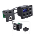 Ukulele Ukelele Uke Piezo Pickup Preamp 3-Band EQ Equalizer Tuner System with LCD Display. 