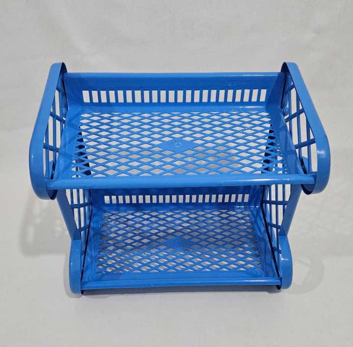 2 tier plastic rack | Daraz.lk