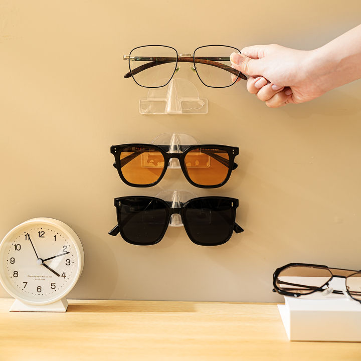 10/16/20/30/40pcs%20Fashionable%20Convenient%20Eyeglasses%20Storage%20Holder,%20Wall%20Mounted%20Glasses%20Storage%20Tool,%20Glasses%20Display%20Rack%20-%20Image%204