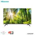 HISENSE 32A6200F  32" Google Android Smart Tv With Bazel Less Design & Voice Command Remote. 