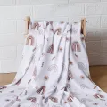 HappyFlute  Crib Fitted Sheet Breathable Elastic Design Skin-Friendly Fitted Sheet for Baby. 