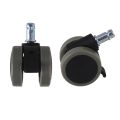 5Pcs Office Chair Wheels Replacement-Office Chair 2''Casters,Smooth & Safe Rolling for All Floors Including Hardwood and Carpet. 