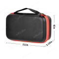 Wireless Microphone Case for  Wireless Two Microphone System Universal Handheld Dual Mic Travel Bag for Singing Karaoke. 