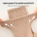 5/10 Pairs 95% Combed Cotton Socks Men Business Dress Long Socks Soft Breathable Spring Summer Colorful Sock For Man 5Pairs/Lot. 