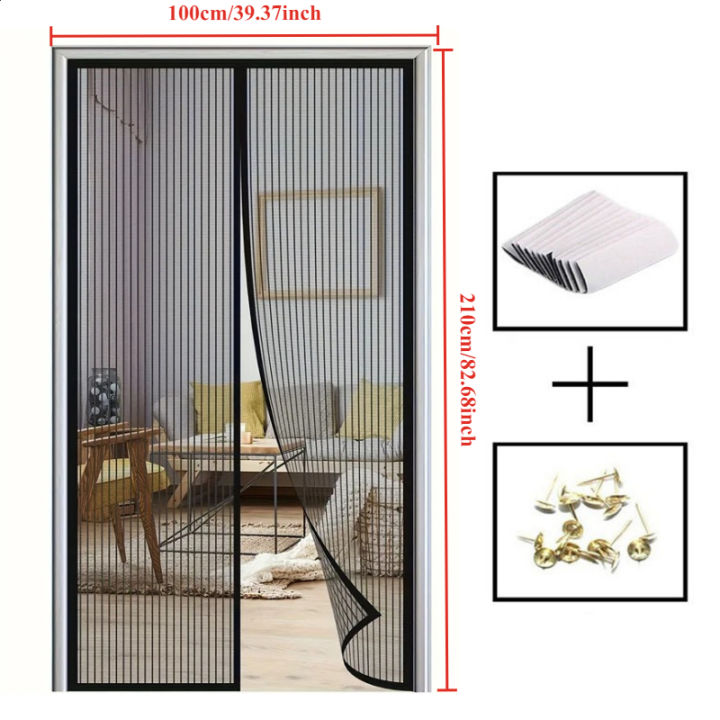 Magnetic%20Screen%20Door,%20Pet%20Friendly,%20Easy%20To%20Install,%20with%20Magnetic%20Door%20Curtain%20for%20Insect%20Control,%20Ventilation,%20and%20Security%20-%20Image%207