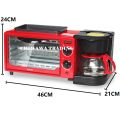 3IN1 Toaster Oven Coffee Maker Breakfast Machine Oven. 