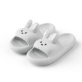 Cute Rabbit Unisex Slippers Non-Slip Slip-On Indoor Slippers Comfortable Soft Home Slippers. 