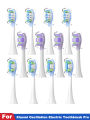 4PCS Replacement Brush Heads For Oscillation Electric Toothbrush Pro Mijia MES610 MES609 Toothbrush Head Soft Bristle.